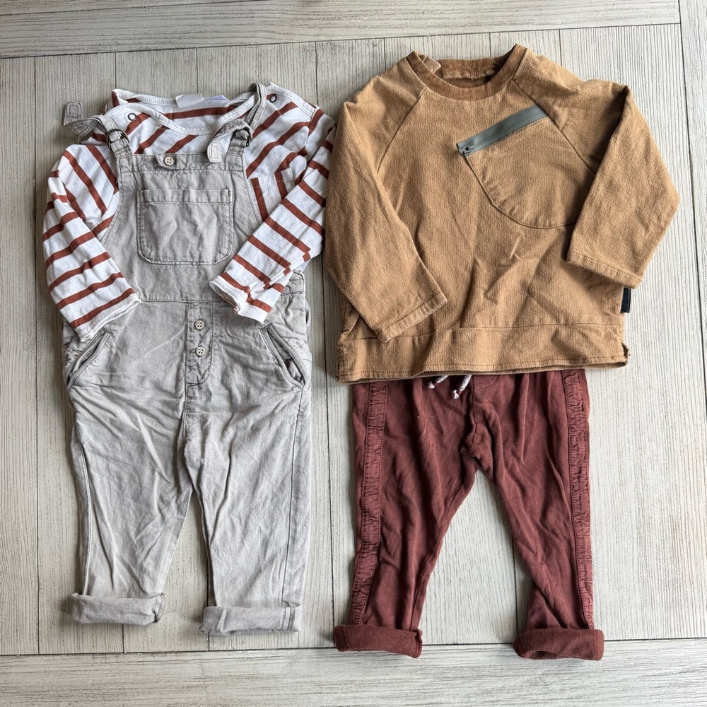 Zara Baby Boy Outfits 12/18
